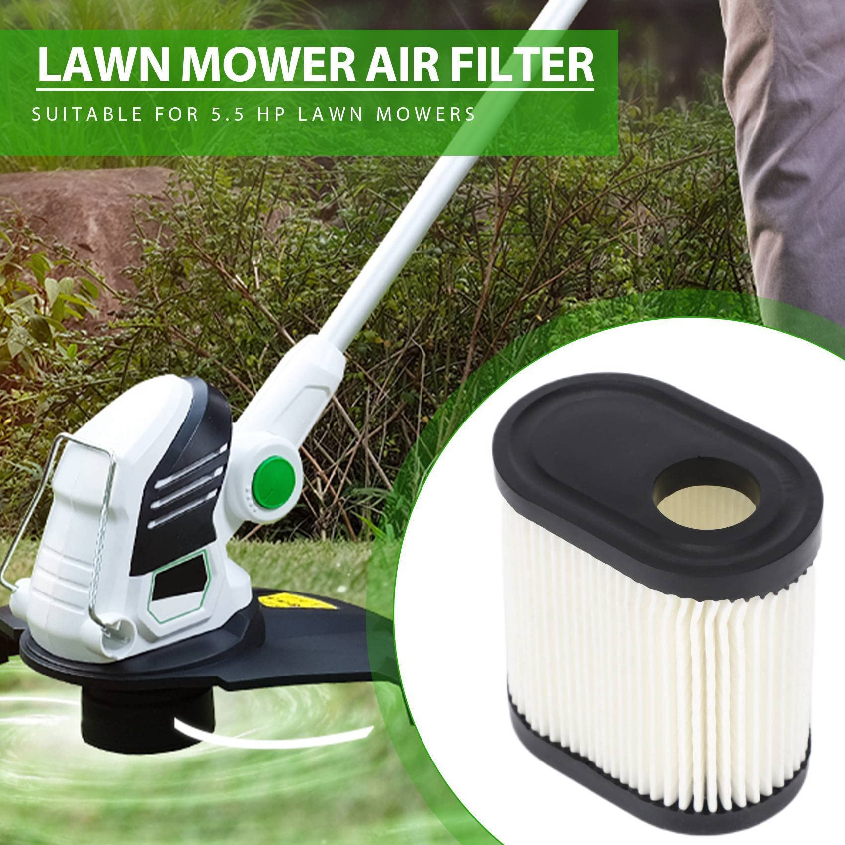 Filtro de aire para 36905 740083A LEV100, LEV115, LEV120, LV195EA, OVRM6N - Filtro de aire para cortacésped (3 unidades)