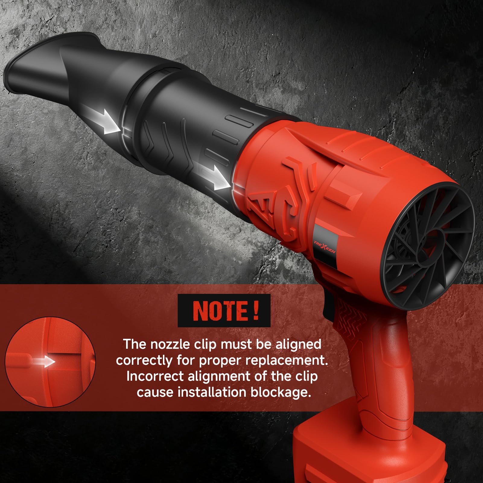 Soffiatore elettrico senza fili per batteria Milwaukee M18, mini soffiatore per foglie per la cura del prato, soffiaggio di foglie e polvere, soffiatore portatile a batteria, soffiatore portatile da
