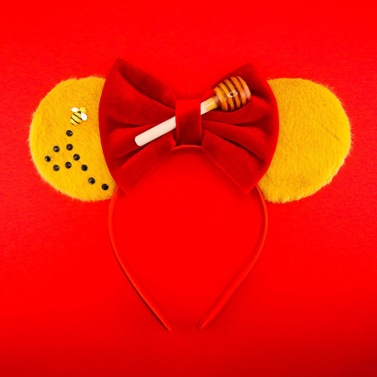Pooh Fur Mouse Ears, Mickey Ears Headband, Stitch Hawaii Ears
