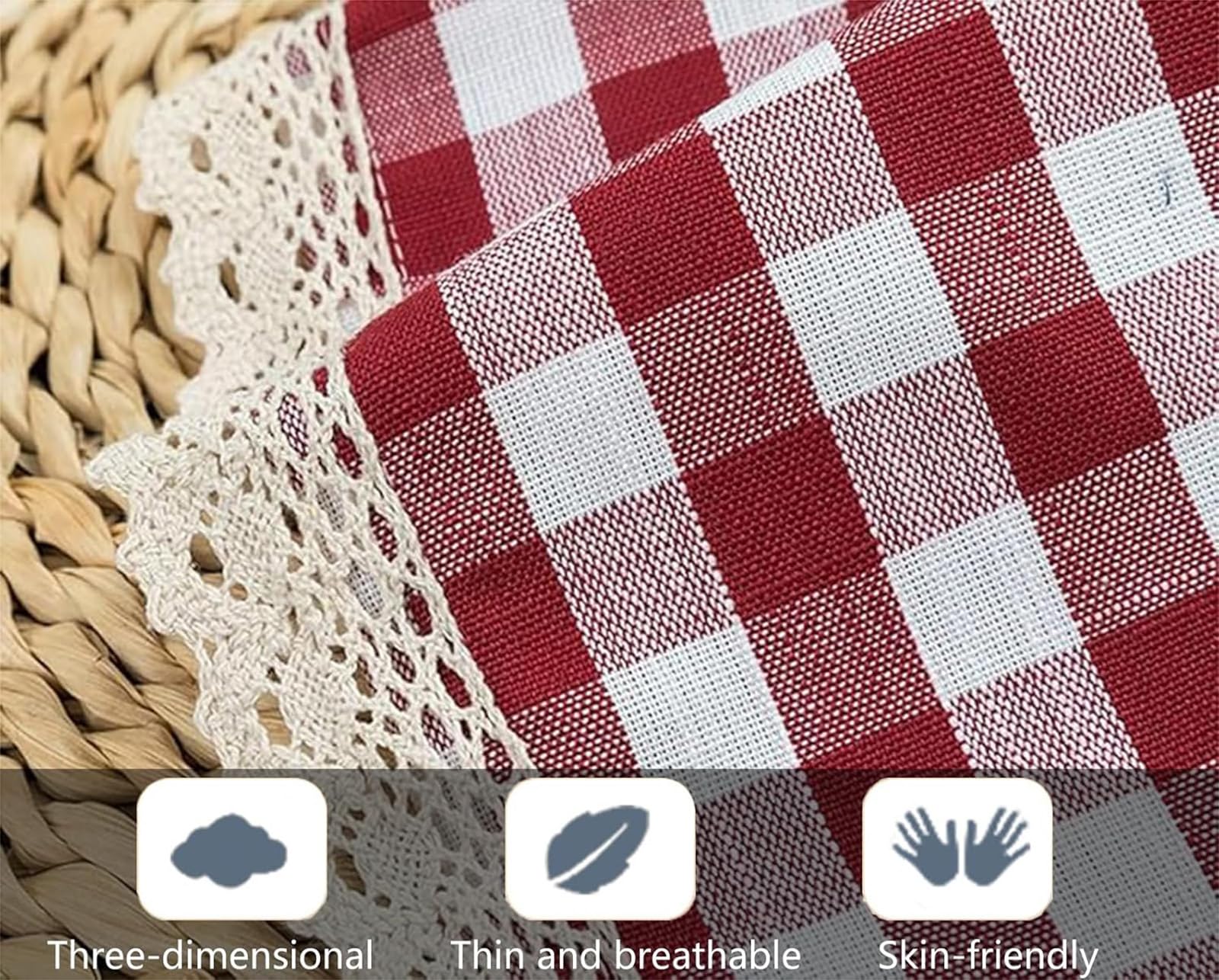 Generico A,W75xH60cm, Tenda da Cucina Ombra in Cotone E Lino Tenda da caffè Multifunzionale per Cucina Soggiorno Sala Pranzo Tende da Interni Confortevole Tende per La Decorazione