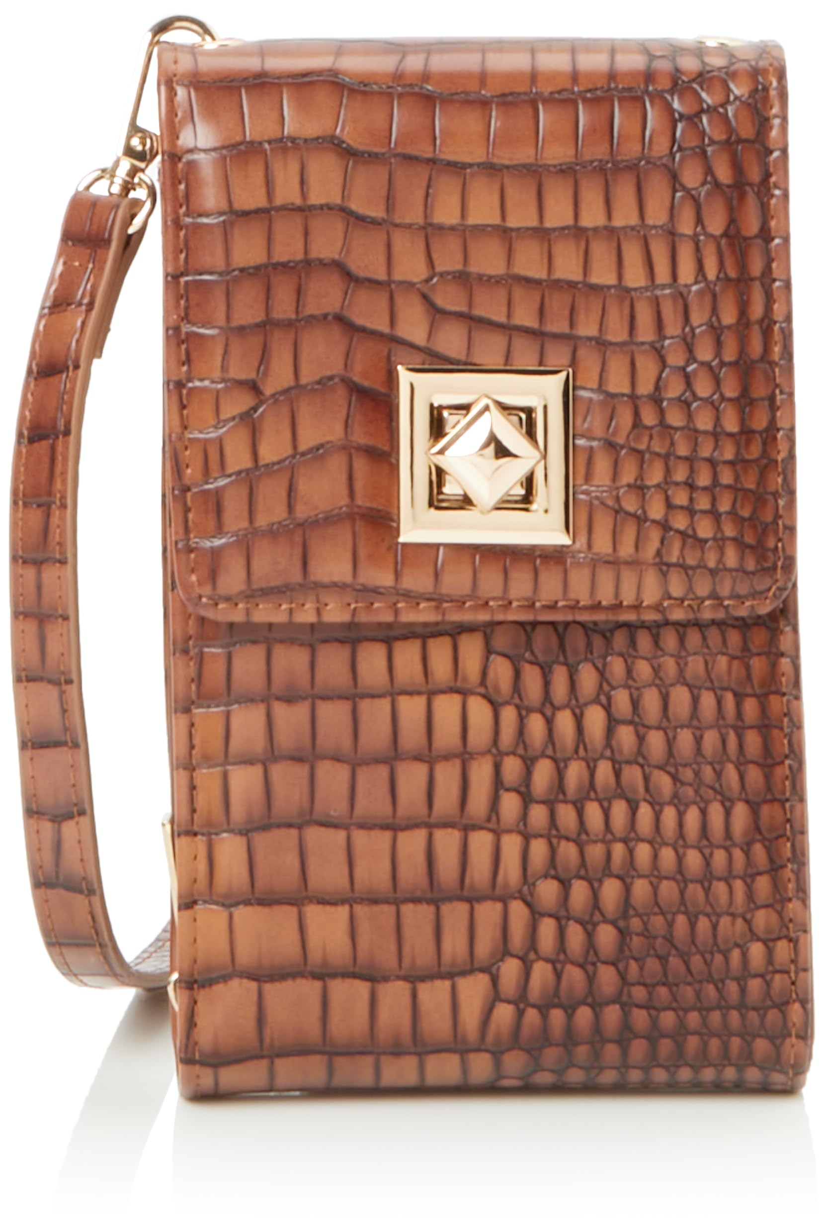 NAEMI Women's Shoulder Bag, Camel, One Size