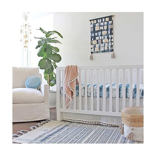 Miniatura 2 de Crane Baby Decoración de guardería de fase lunar para niños y niñas, colgante de techo, 6 x 6 x 36 pulgadas