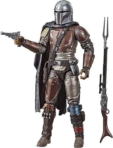 Star Wars The Black Series Carbonized Collection The Mandalorian Toy Figura de acción a escala de 6 pulgadas, juguetes para niños a partir de 4 años