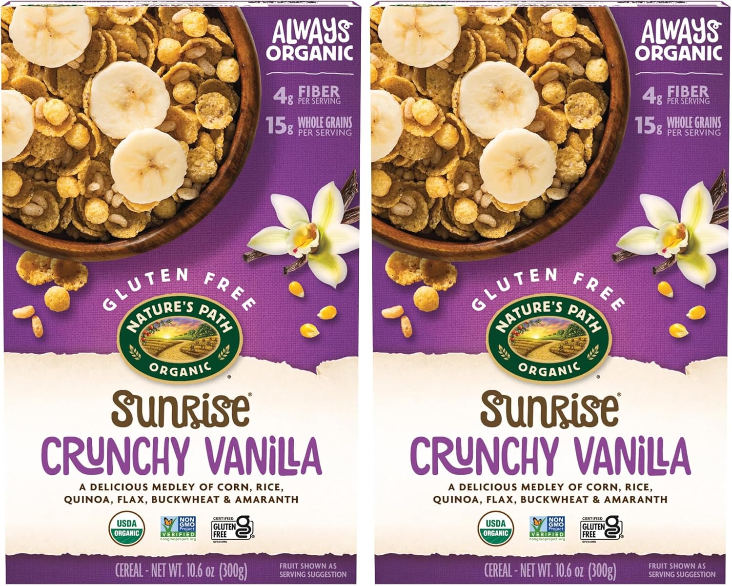 's Path, Organic Gluten-Crunchy Vanilla Cereal