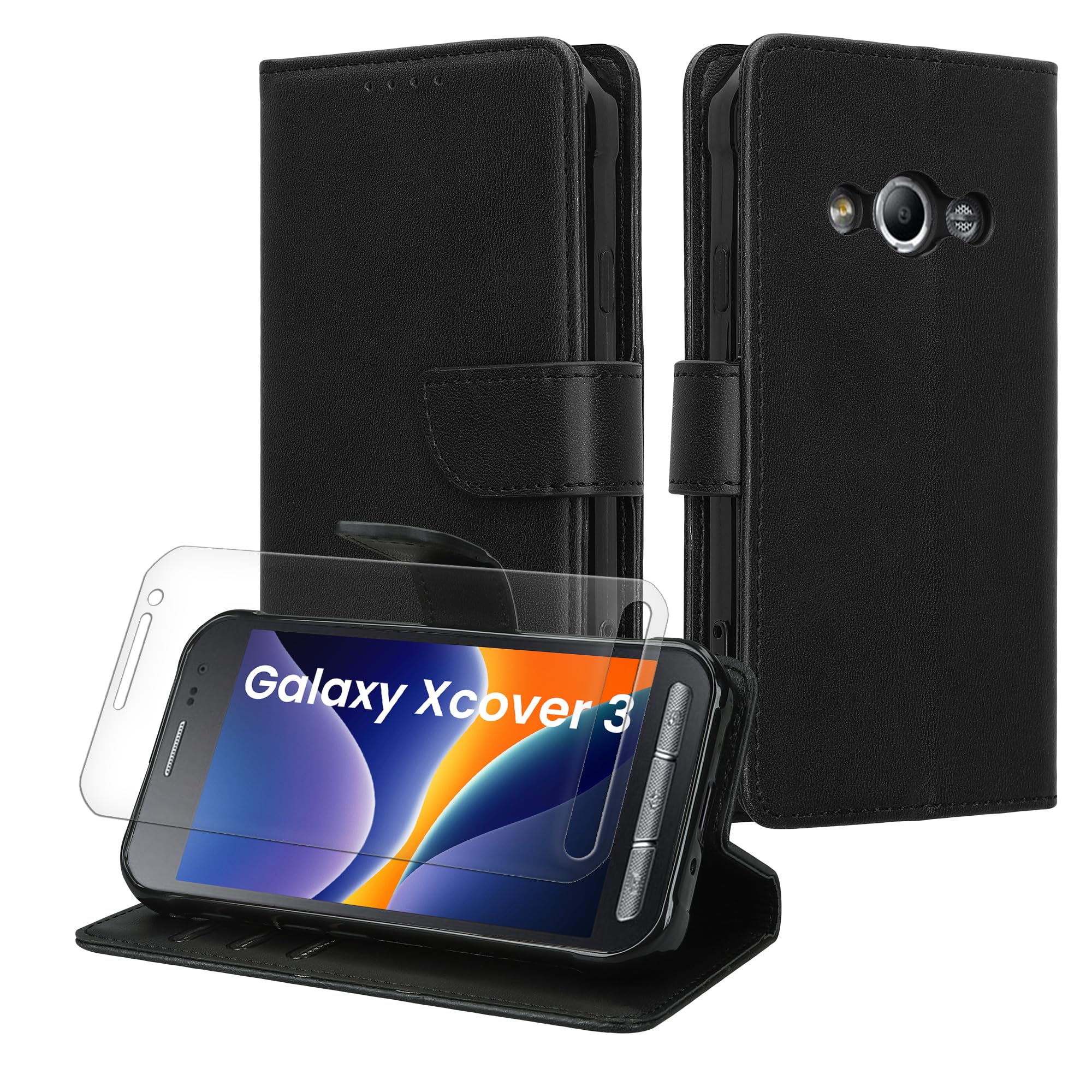 Amazon.co.jp: kwmobile PU フェイクレザー ケース Samsung Galaxy