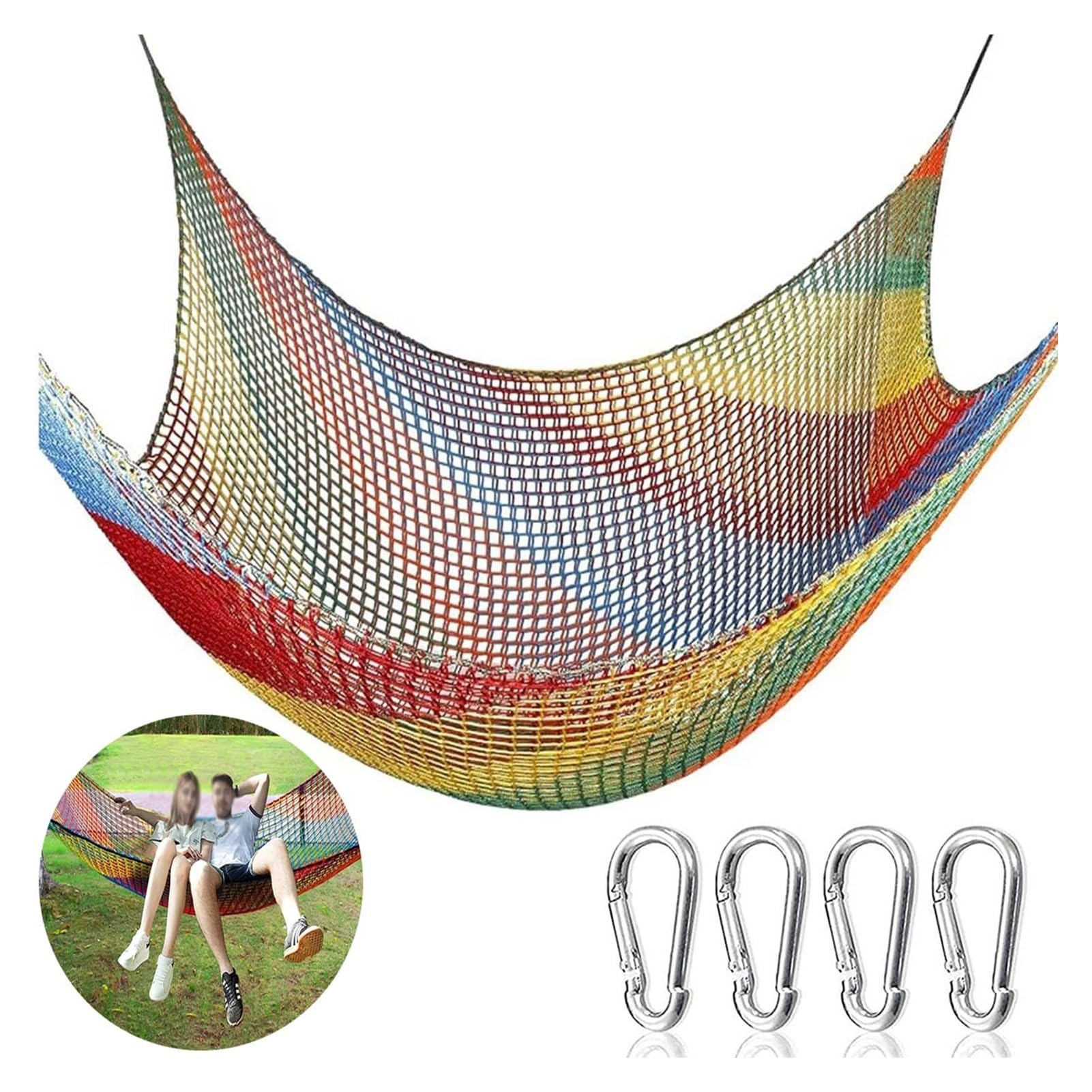 Red de escalada para parque infantil, red de seguridad de poliéster sin nudos (1,2 x 7 m/3,9 x 2), red de barrera para mascotas, malla de 4,5 cm para barandillas, equipo de escalada duradero al aire