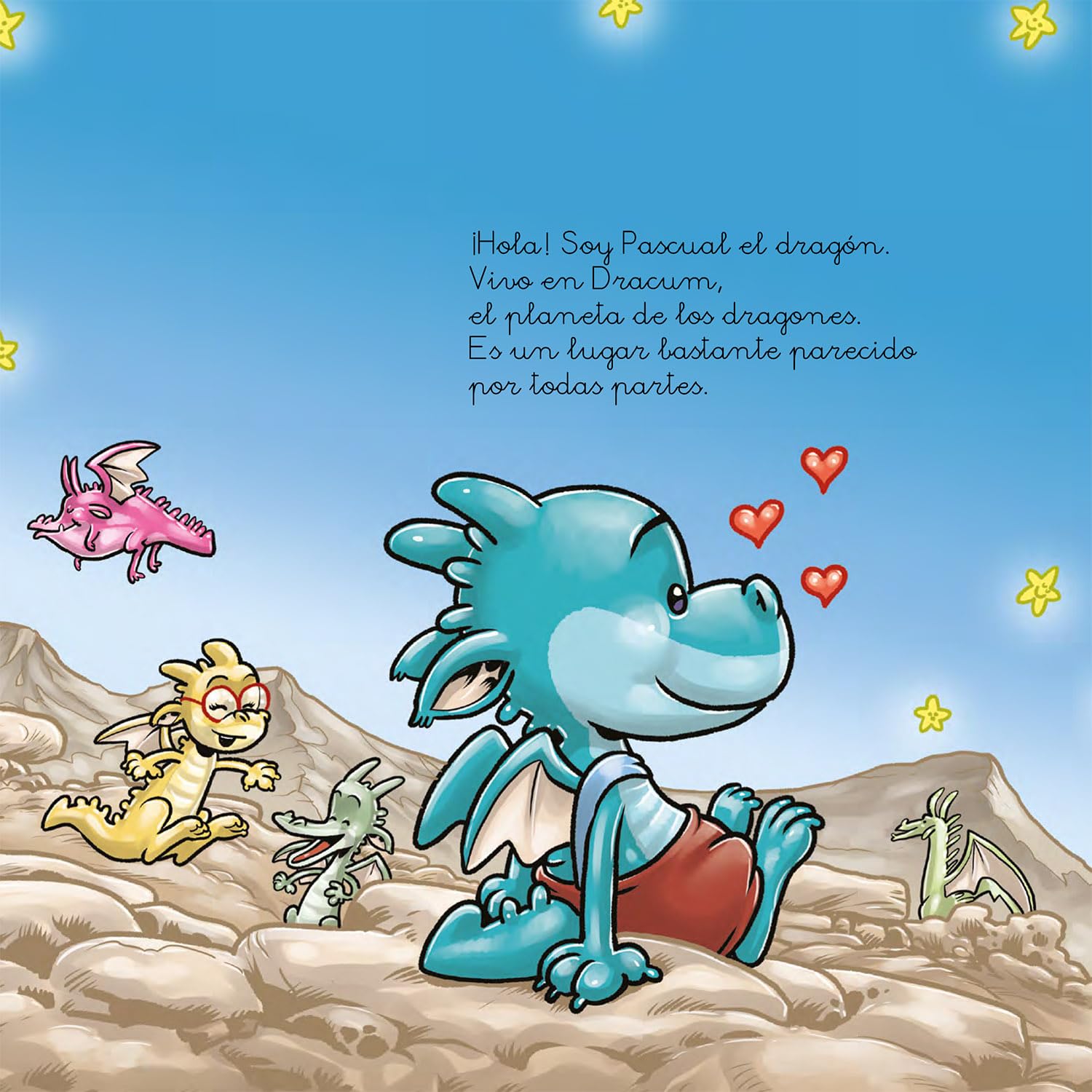 Pascual el dragón descubre América - Libros para niños en letra ligada, manuscrita, cursiva: Cuentos interactivos para conocer culturas: 4 (Aprende a leer en letra ligada)