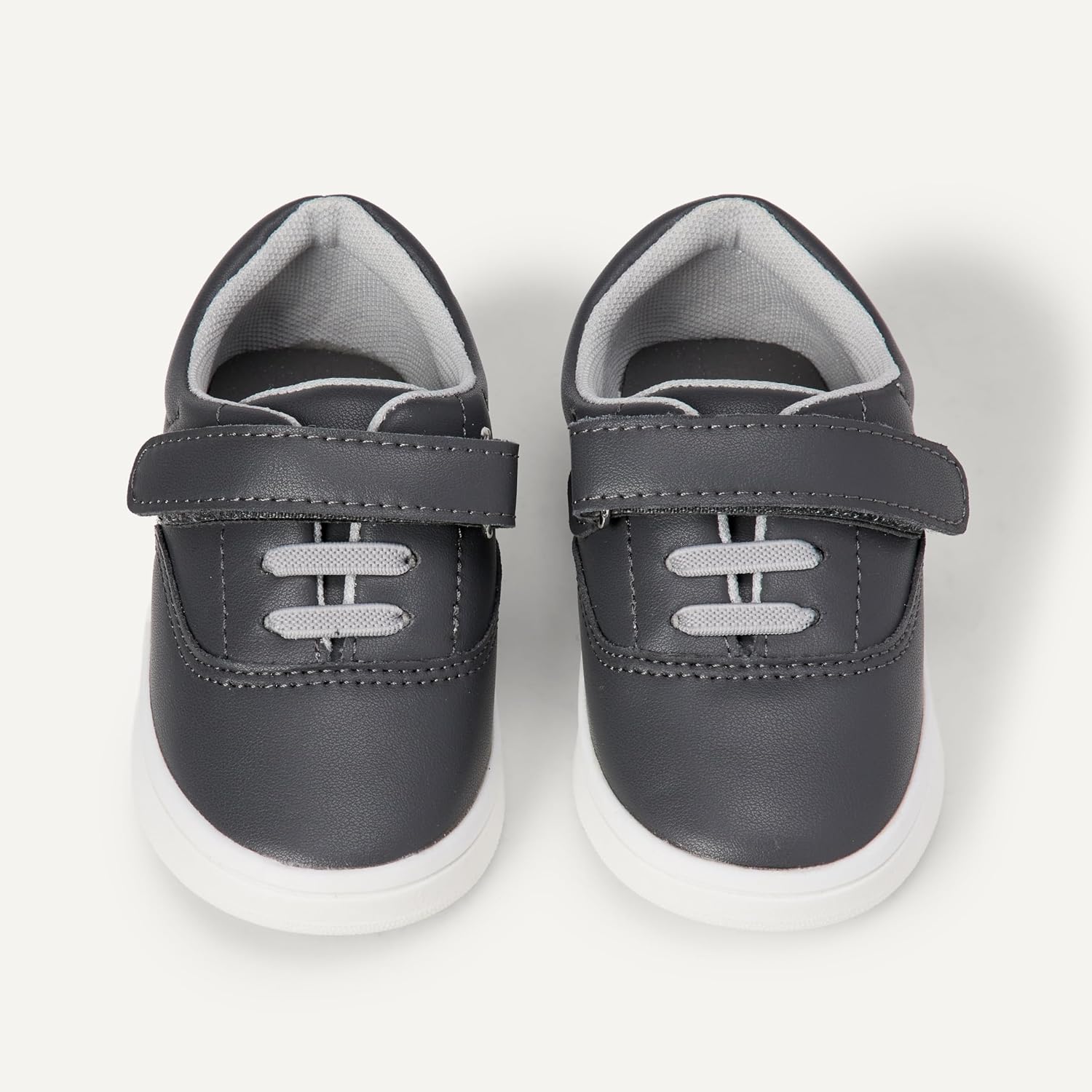 Amazon Essentials Unisex Toddlers' Elastic Lace Sneakers for Boys and Girls