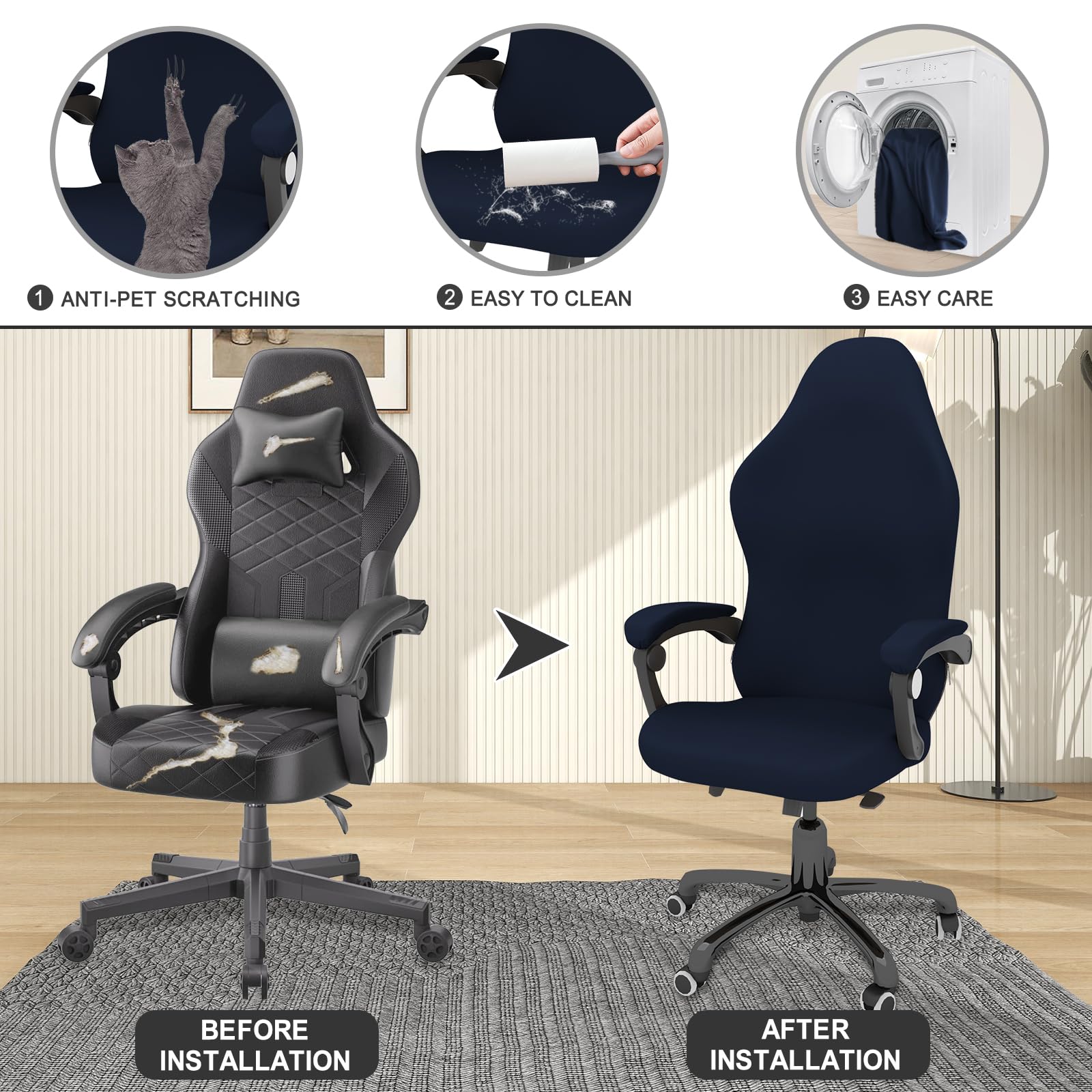 Chair Covers For Dorm Desk Chair CRFATOP Desk Chair