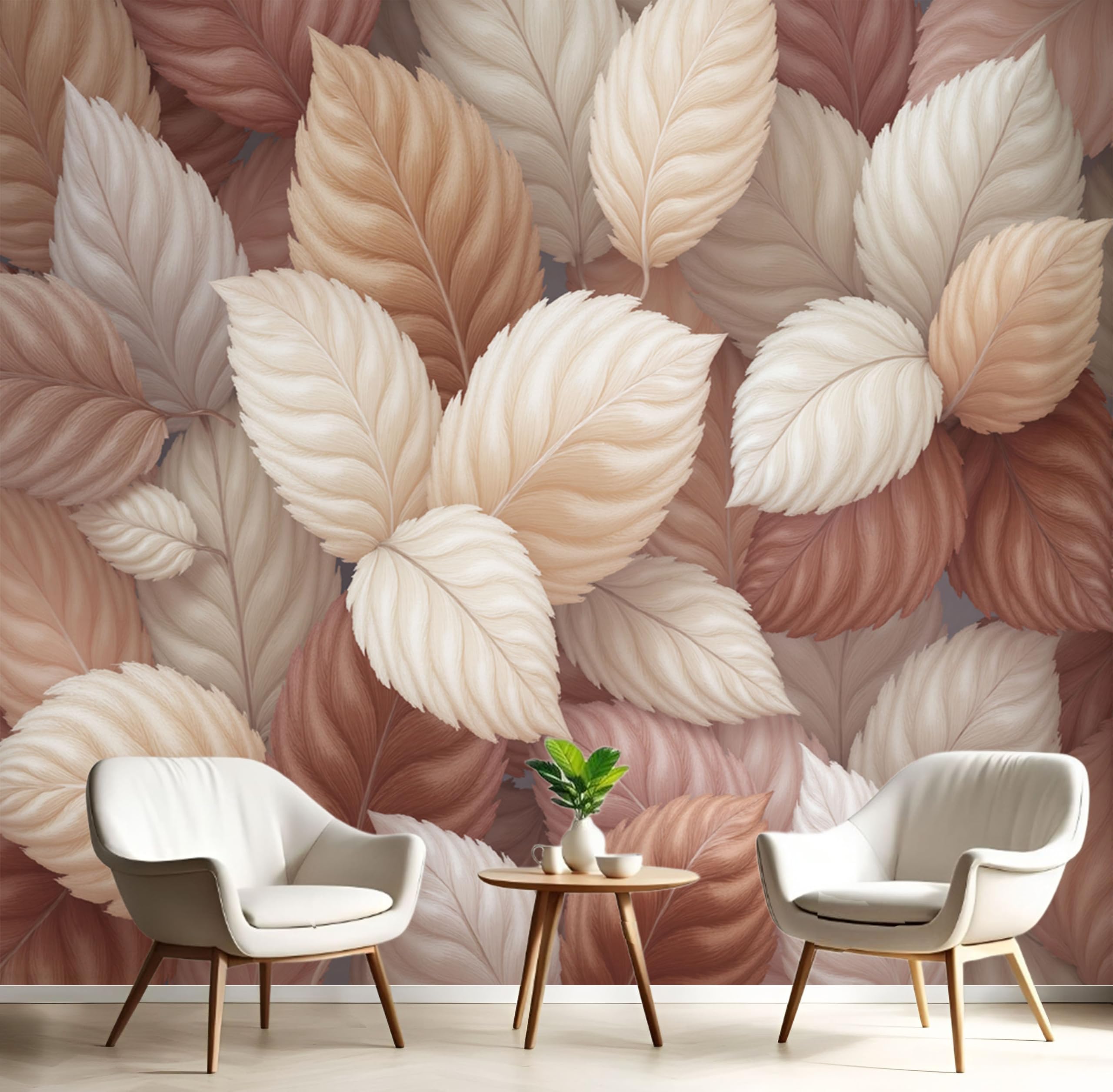 Papier peint panoramique 3D automne 450x315 cm grand format pour salon