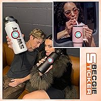 Vista 4 de Calcomanías de ganso ingobernable, regalos divertidos para casco, calcomanías de excavadora, calcomanías de vinilo impermeable para botella de agua