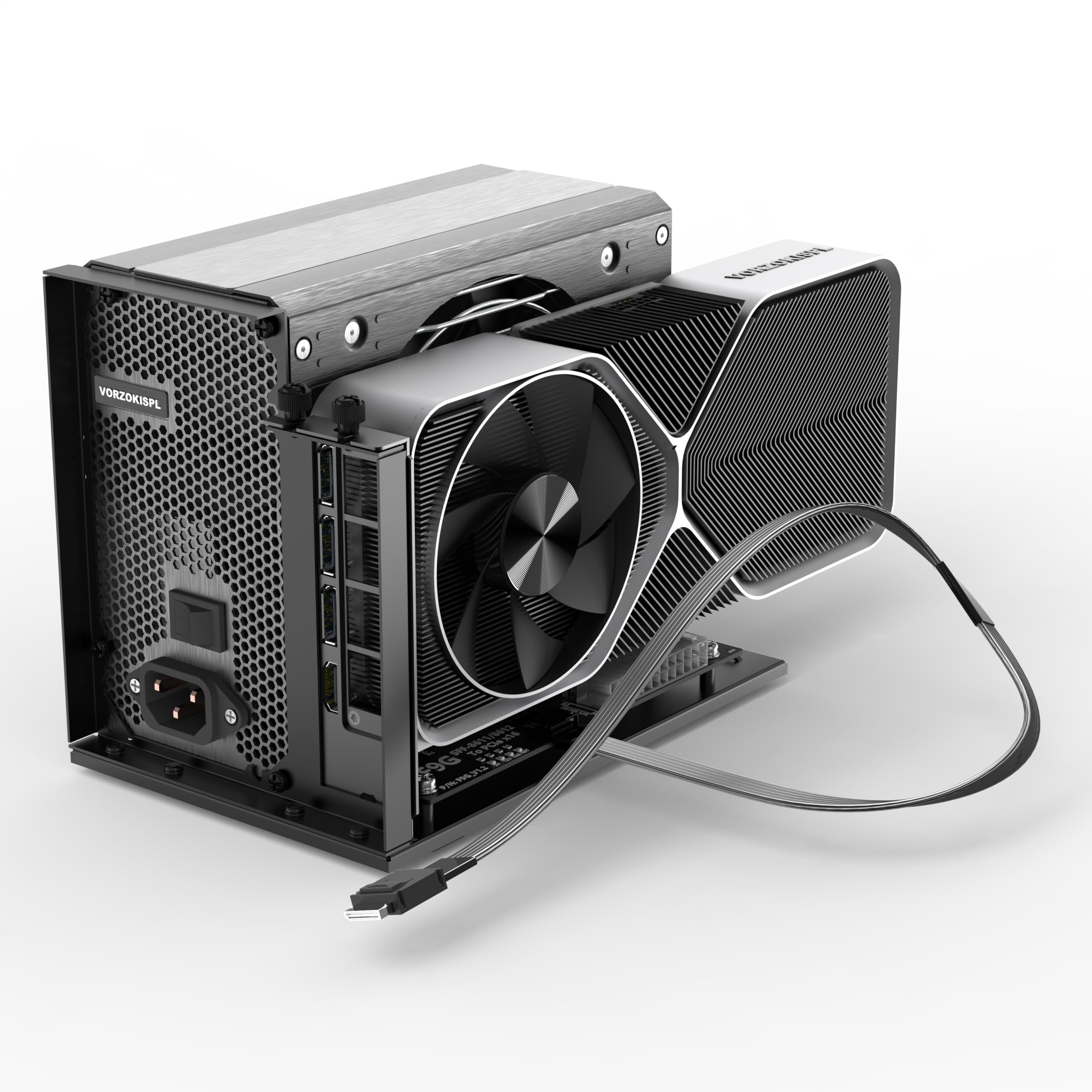 Amazon.com: External PCIe 5.0 x4 64Gbps GPU Dock with 19.7in