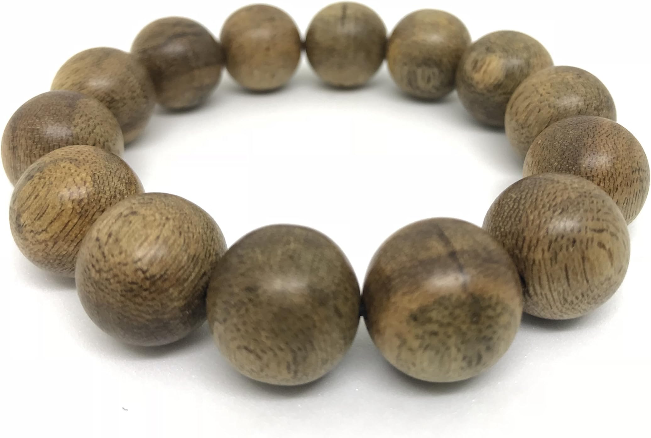 DoGoThanhVinhVietNamese Agarwood Bracelets Beads 16mm Handmade Genuine