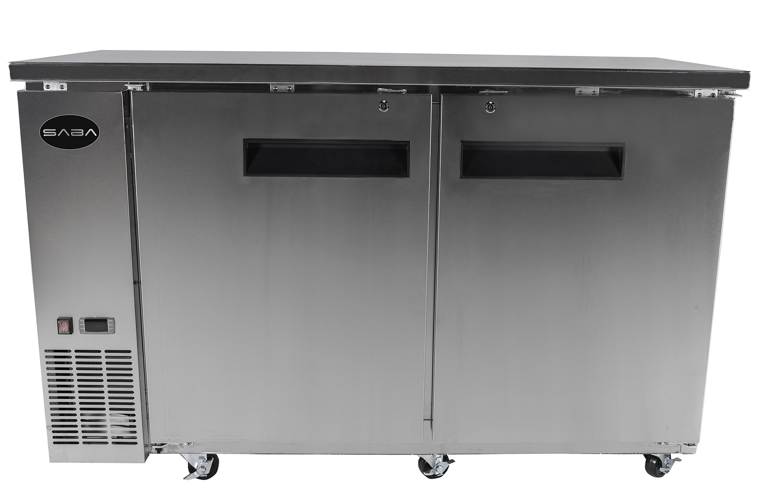 SABA 48" Two Solid Door Back Bar Cooler on Fridge.com - View 2