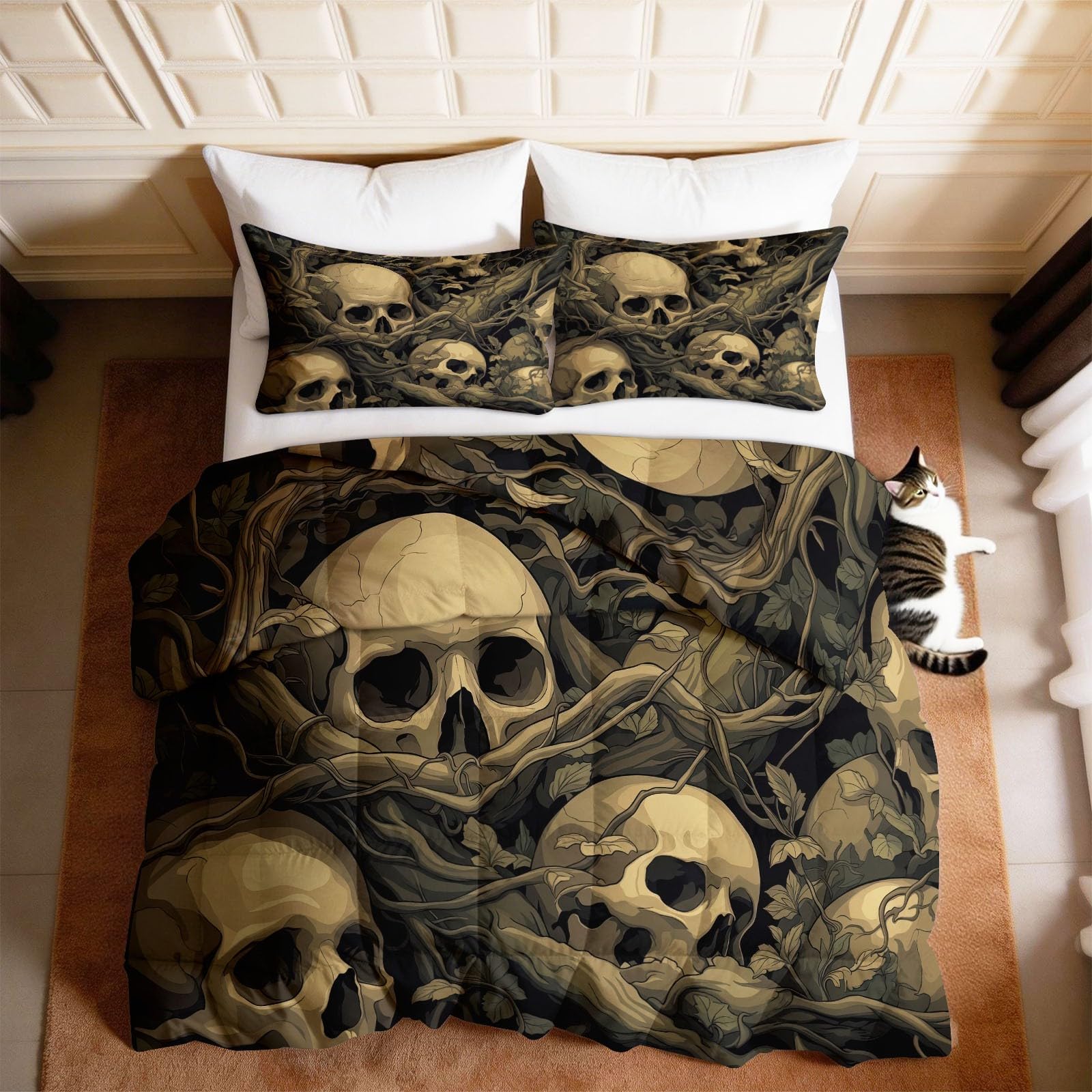 Edredón para cama de 2 personas lavable para quienes buscan un descanso suave