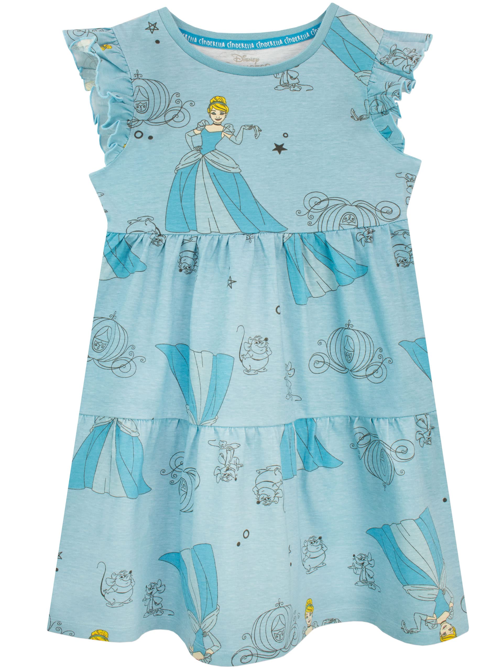 Disney Vestido para Niñas Cinderella
