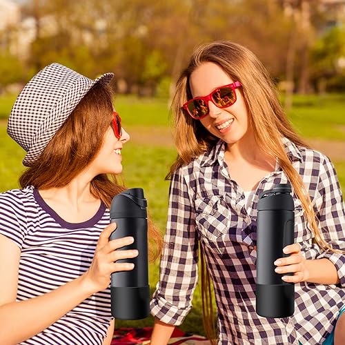 Miniatura 6 de 2 botas de silicona para botella de agua Owala de 24 onzas, funda protectora antideslizante para botellas de acero inoxidable, aptas para