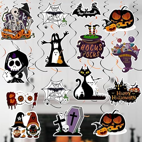 36 piezas temáticas de vaquero occidental, decoración de cumpleaños con remolinos salvajes occidentales, suministros para decoración de techo de