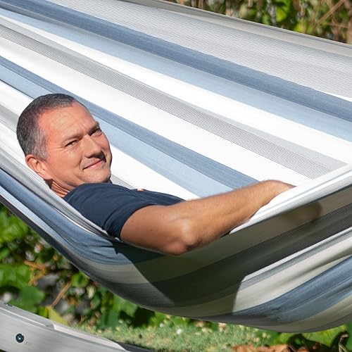 Vista 190 de La Siesta Brisa - Hamaca resistente a la intemperie, Vainilla