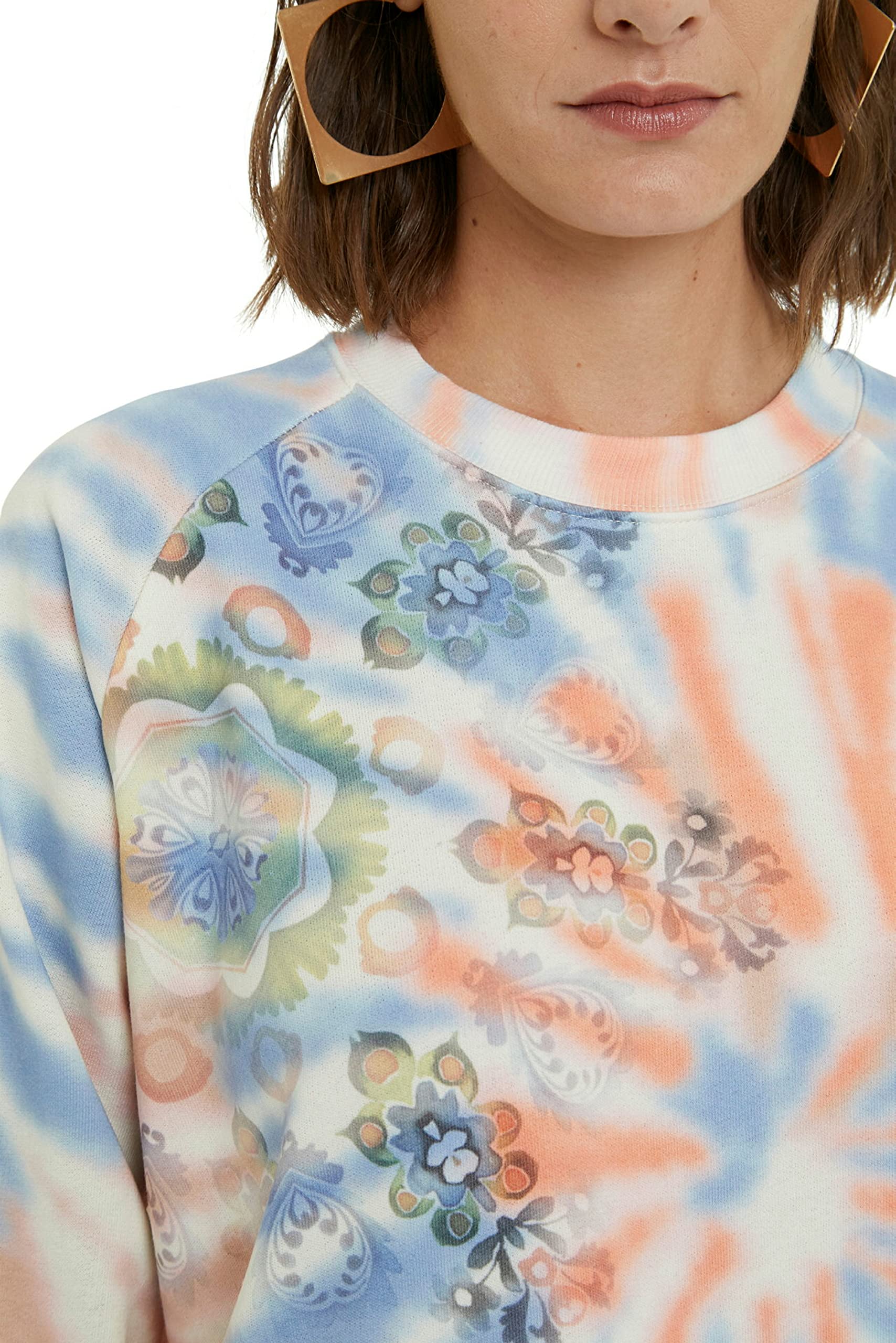 Desigual Sweat_Dye Mandala Sudadera Mujer