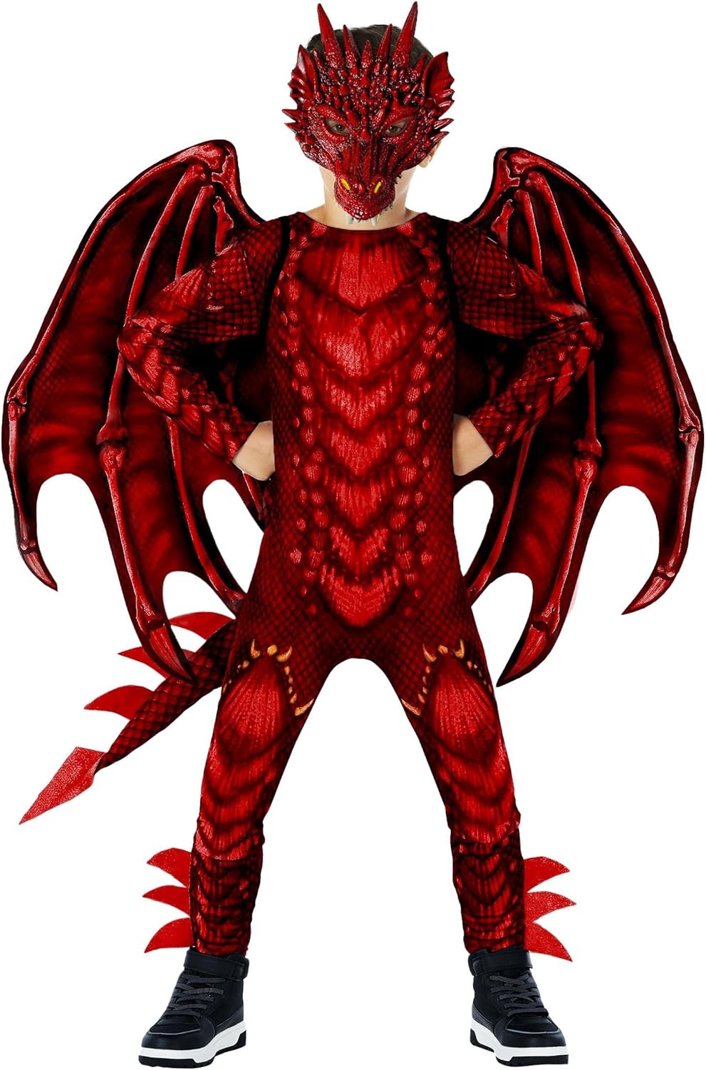 Morph Dragon Costume For Kids, Dragon Wing Costumes For Boys, Halloween Costumes Kids, Boys Halloween Costume - Image 2
