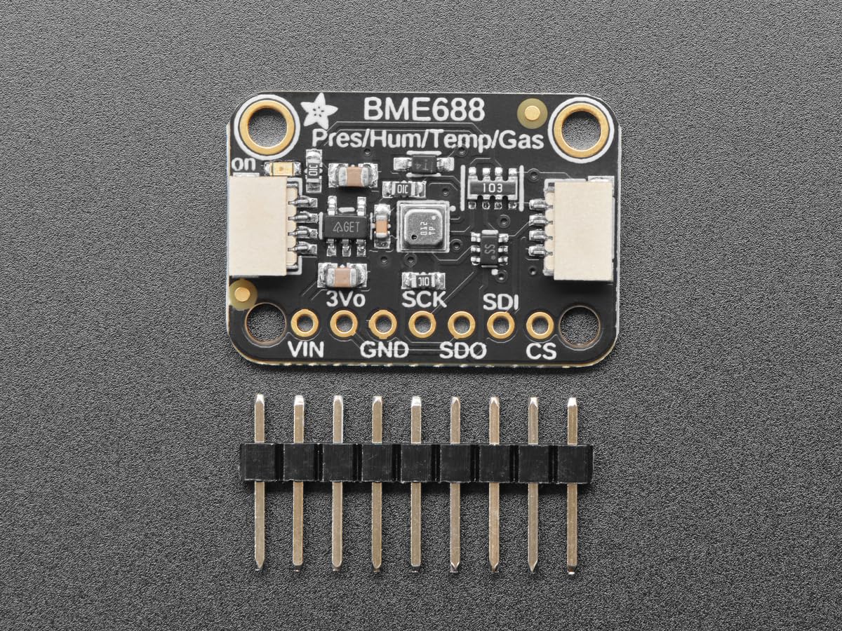 Adafruit BME688 Temperatur-, Feuchtigkeits-, Luftdruck- und Gassensor, STEMMA QT, 5046