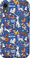 Vista 25 de Funda azul para iPhone 16 Disney Dogs I Love My Dog