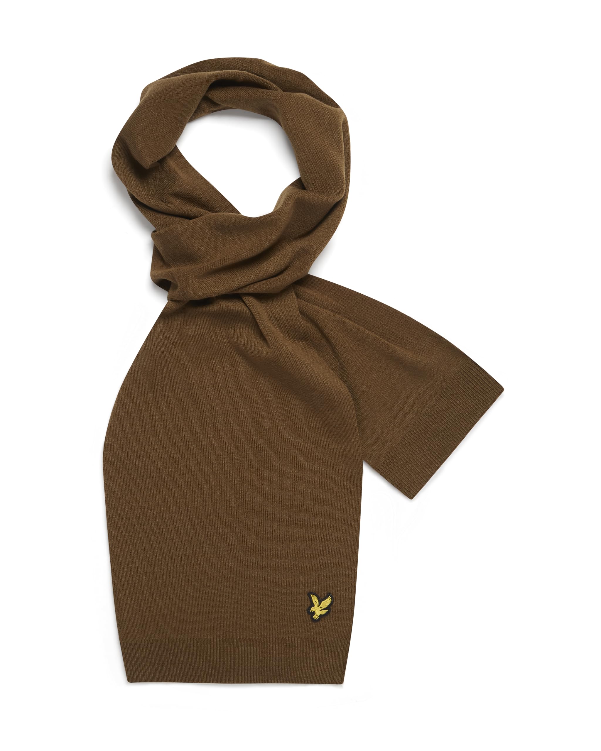 Lyle & Scott Unisex Scarf Olive One Size