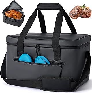 BBQ Blanket for Resting Meat, Portable Leak-Proof Meat Resting Bag, 5mm Thick Cotton Padding for Insulation, Dual-Use as Grilling Accessories & Cooler Bag, Gift for BBQ Enthusiasts