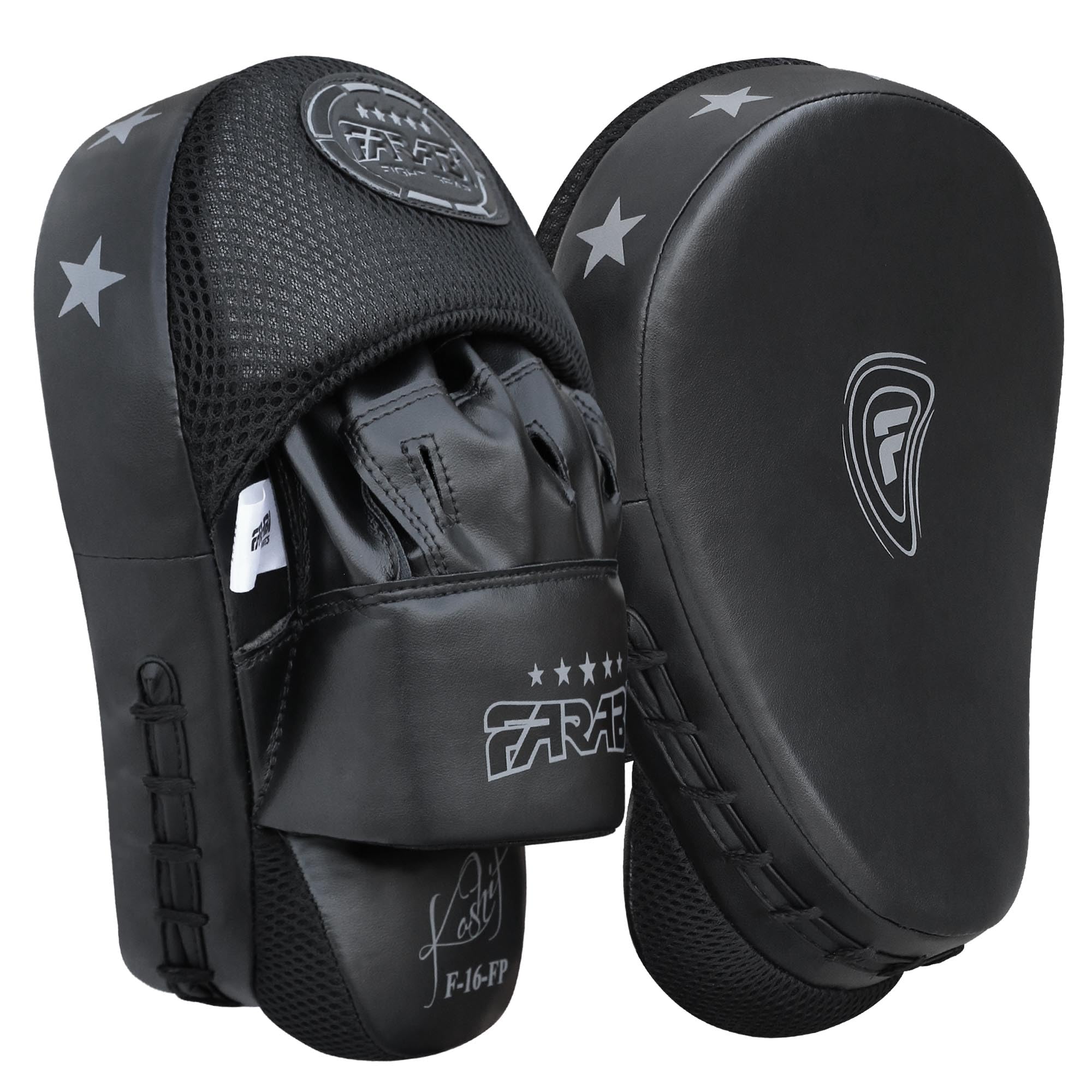Farabi Sports Guanti da Boxe Curvi per Allenamento Boxe e Muay Thai