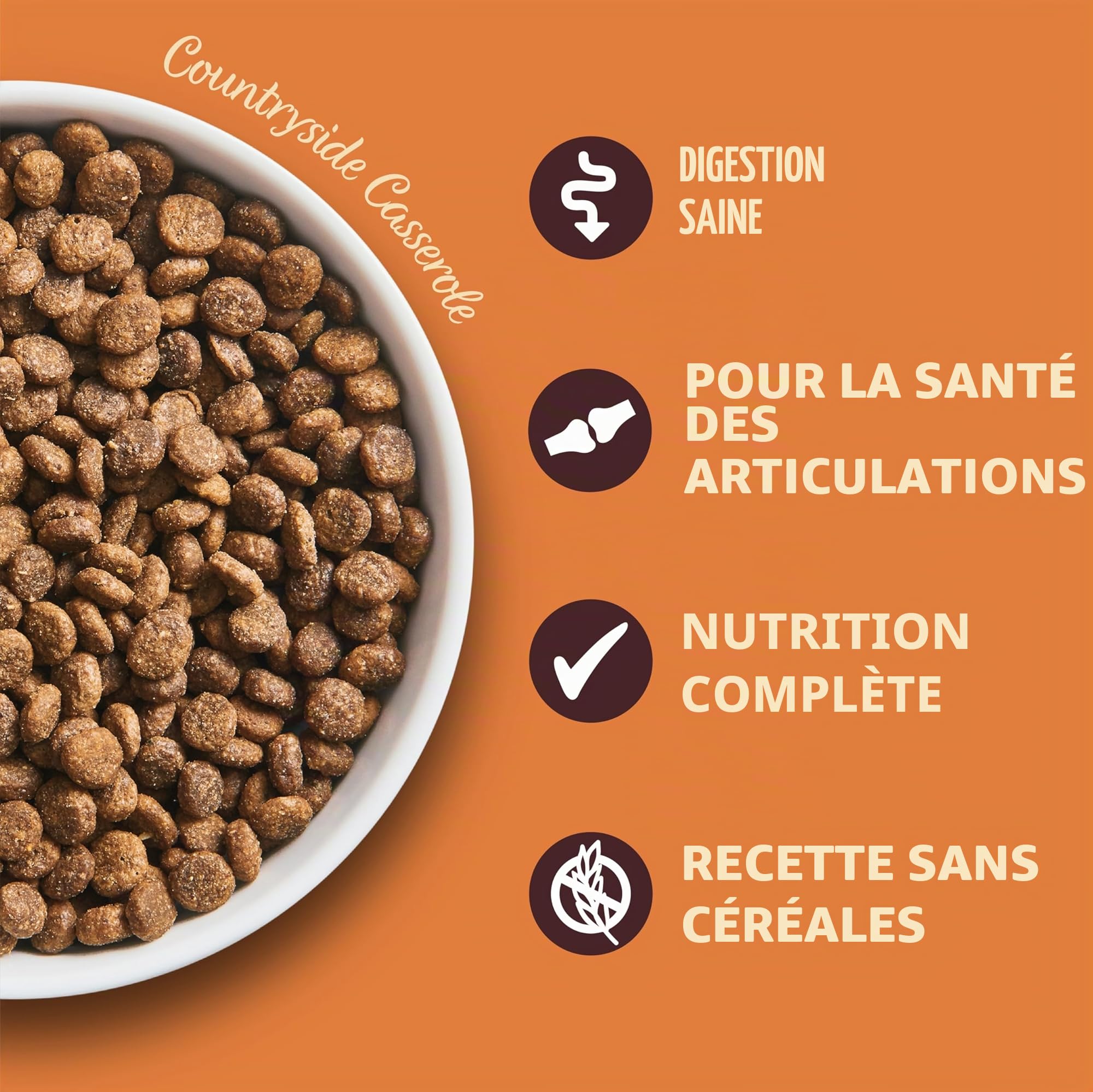 Lily’s Kitchen Fabriqué à partir d’ingrédients naturels Adulte Petite Race Aliments secs pour Chiens Poulet et Canard Recette sans céréales 2.5kg