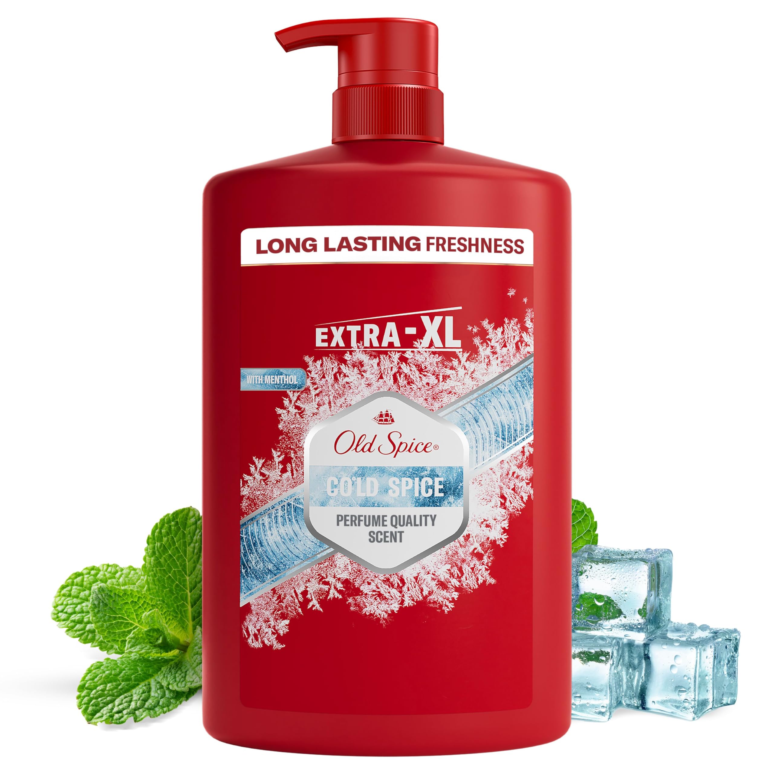 Old Spice Cold Spice Shower Gel & Shampoo 1000ml VALUE PACK