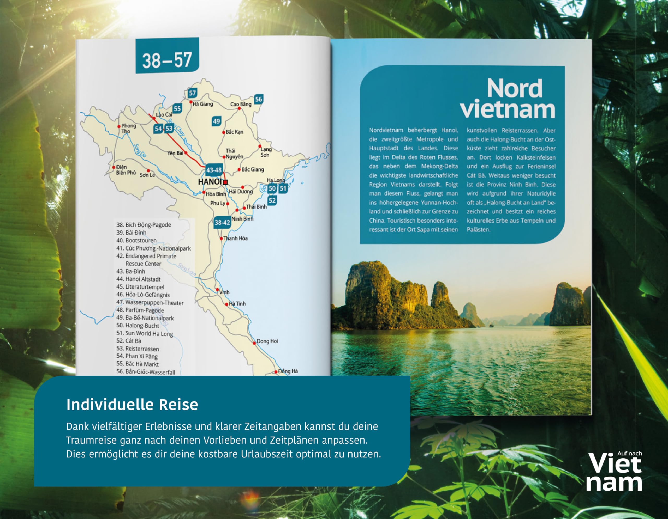 Auf nach Vietnam! 57 einzigartige Erlebnisse - Für eine unvergessliche Reise auch abseits der Touristenpfade | Praktischer Reiseführer mit Routenvorschlägen und Insidertipps