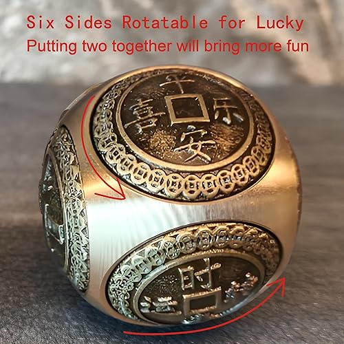 Miniatura 8 de Estatua tradicional de sapo de dinero de Feng Shui de latón con juego de 5 monedas antiguas de cuerda roja para el hogar y el automóvil (B2 de rana