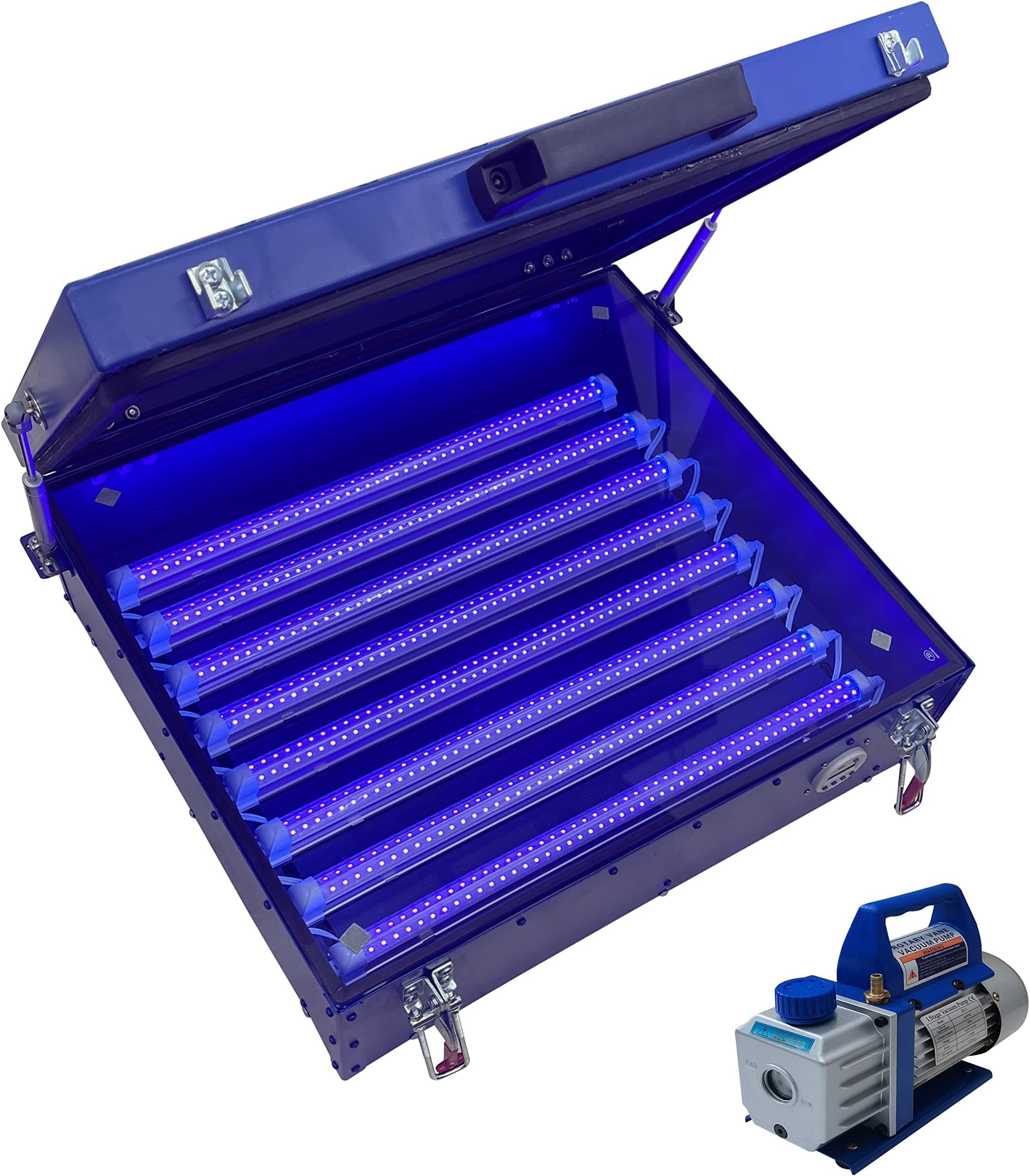 Vacuum UV Exposure Unit Screen Printing Plate Making with LED Tubes Hot Foil Pad Printing PCB Make 18 x 22inch