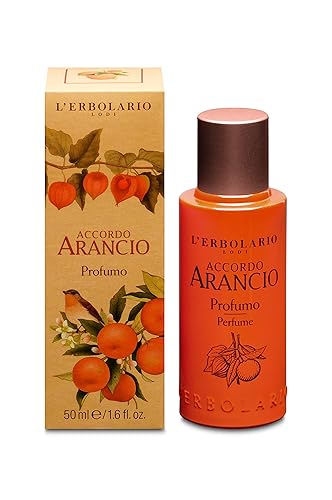L'Erbolario Accordo Arancio - Una calidez y energía vital para el bienestar positivo - Despierta y calma tus sentidos - Un aroma unisex original y