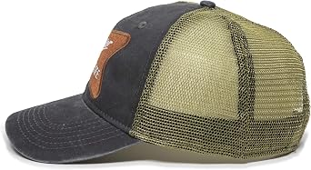 Outdoor Cap Miller Lite Structured Patch Cap, Light Gray