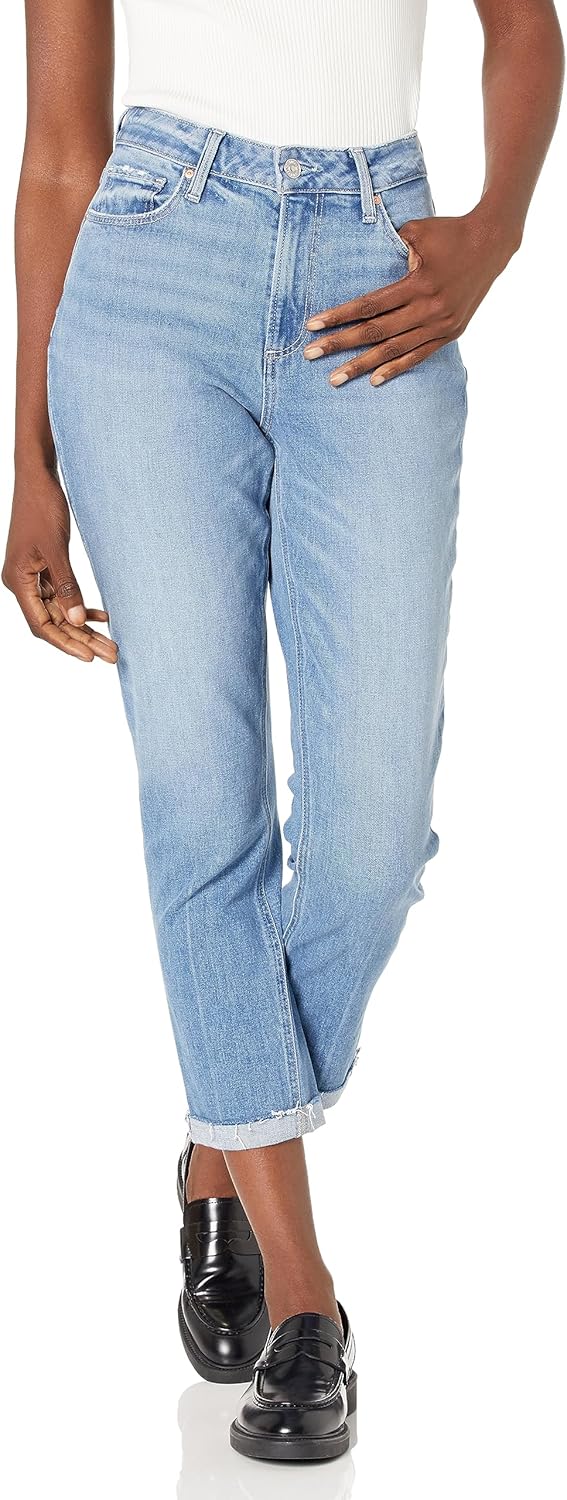 PAIGE Women's HR Brigitte SM BLTLPS RAW Hem