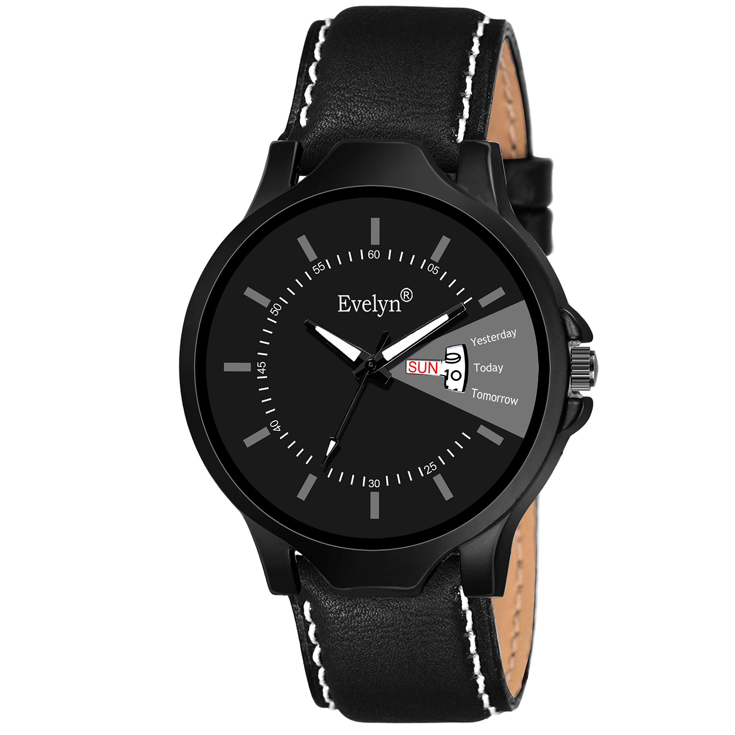 Evelyn Black Dial Mens Watch | Watch for Men | Watch for Boys- Eve-780 (B07RH6CKZK) Amazon Price History, Amazon Price Tracker
