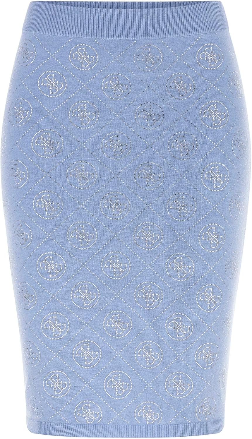 Guess Women's Rhinestones 4g Sweater Skirt