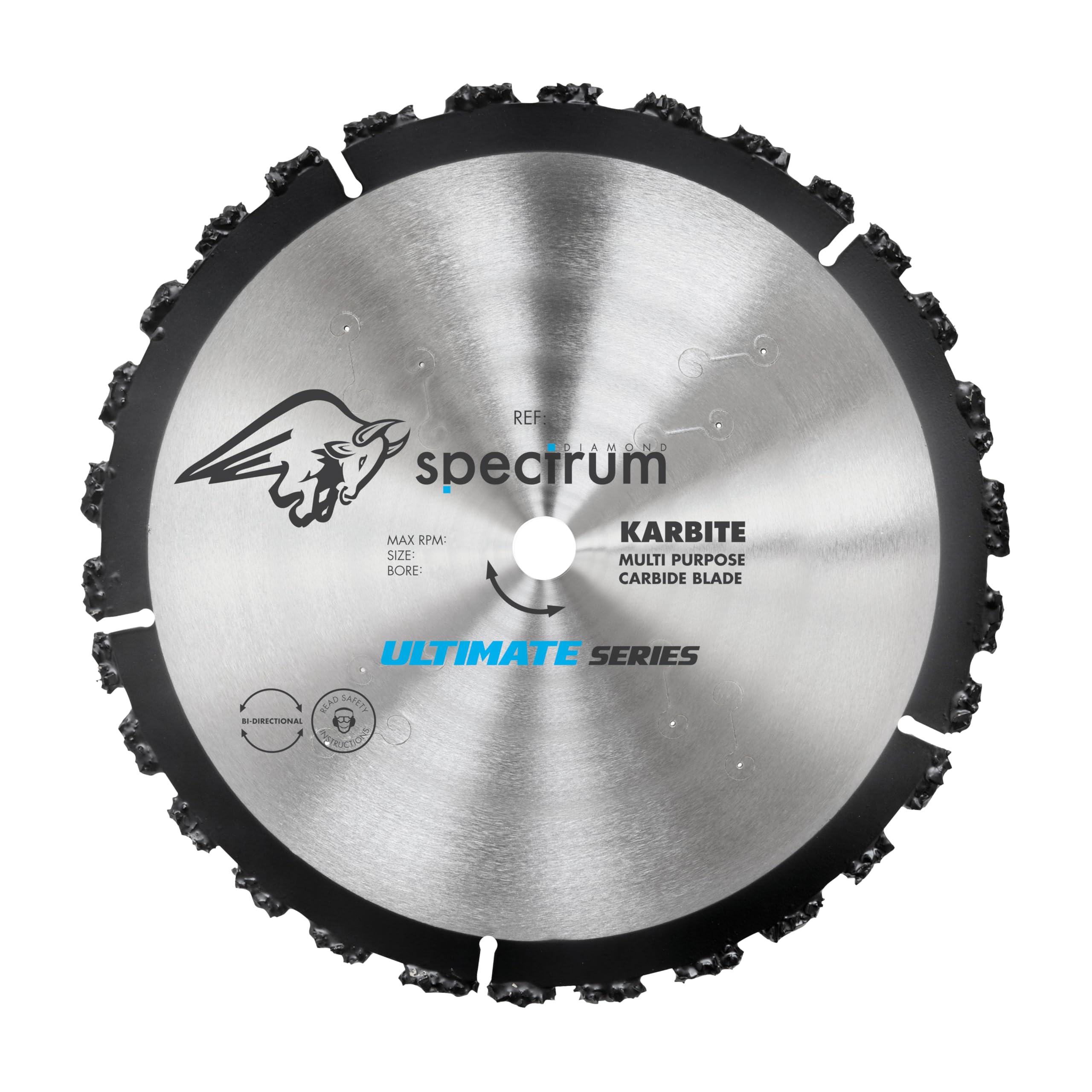 Ox Group Uk Ox Tools Krb115/22 Spectrum Karbite Multi-Purpose Carbide Cluster Blade - 115/22.23Mm Ea