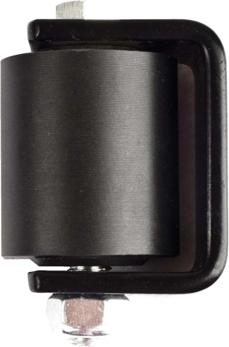 ALEKO Side Roller for Sliding Rolling Gate Guide Roller Black Guide with Bracket, 2-Inch