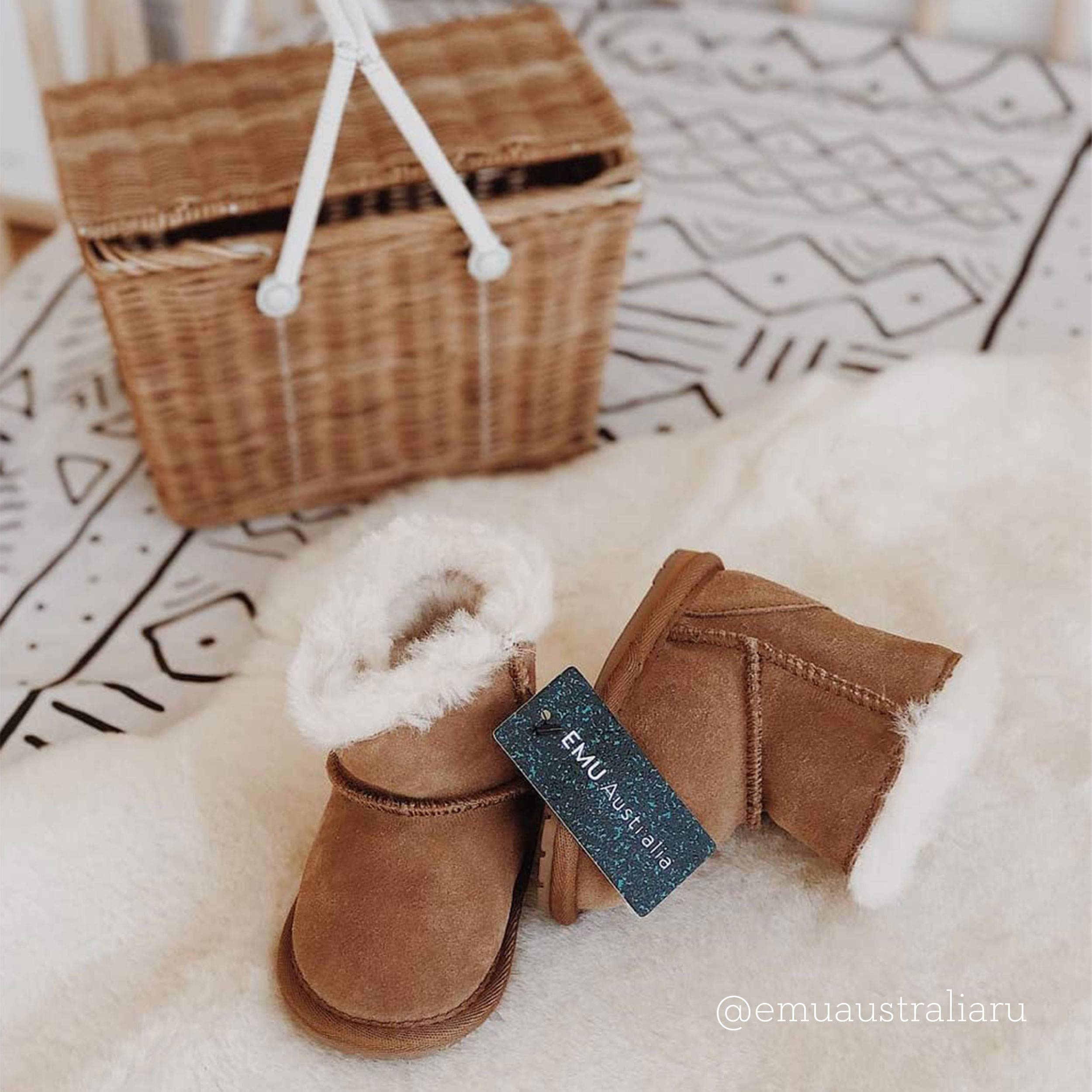 Emu Australia - Toddle, Scarpine Primi Passi Unisex – Bambini