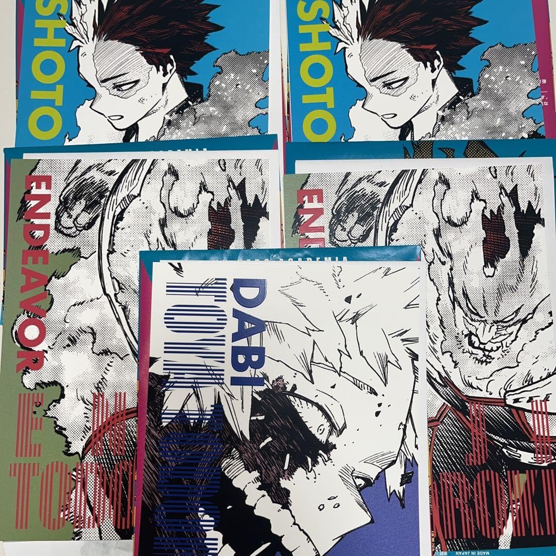 Amazon.co.jp: ヒロアカ アートカードコレクション 轟焦凍 轟燈矢 荼毘