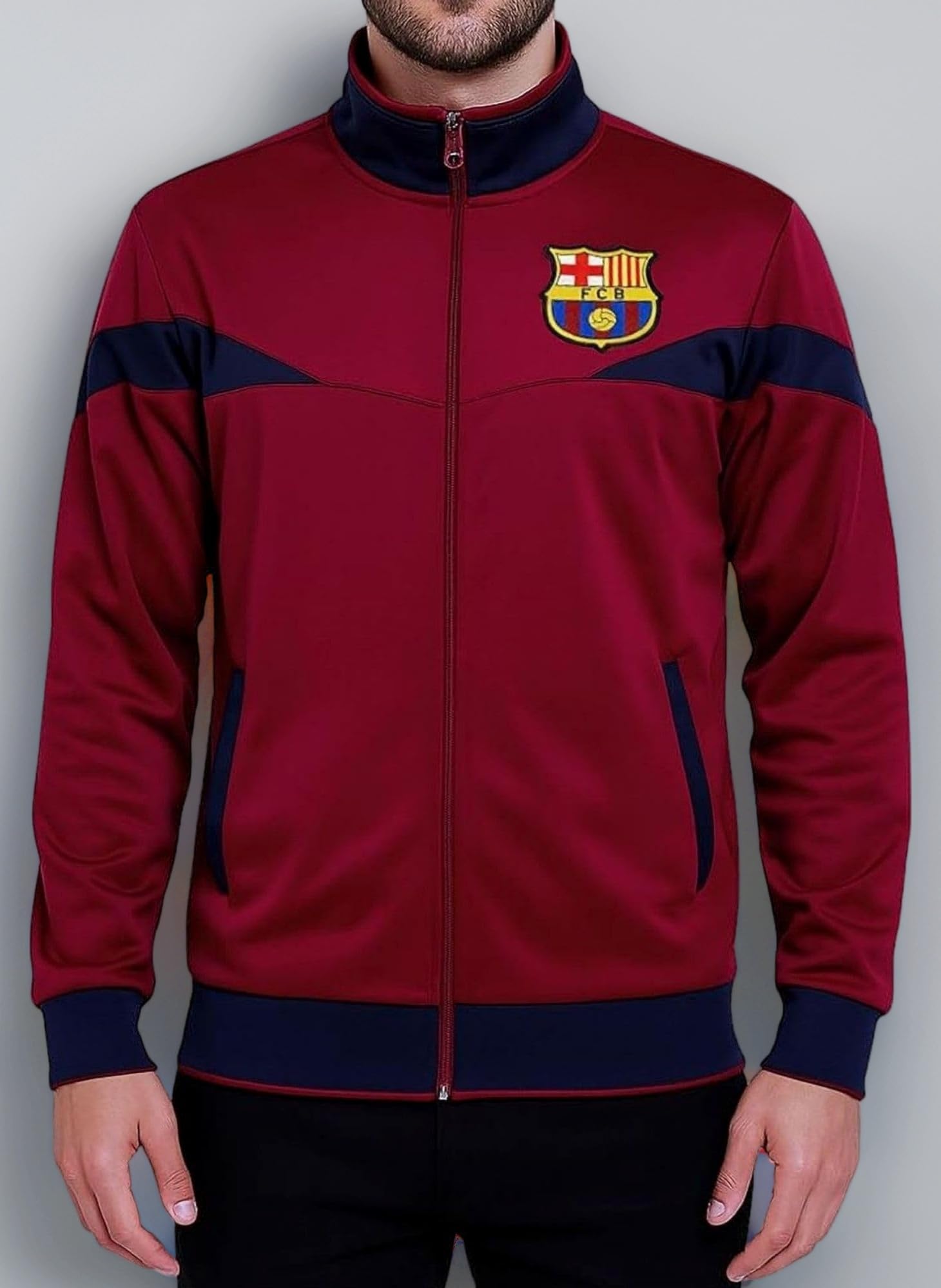 Men's Fc Barcelona Track Jacket