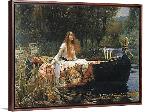 SYSMYXGS John William Waterhouse Pintura por Números para Adultos Pintura por Números Pintura al óleo Lienzo Pintura de Adultos Pintura por Número