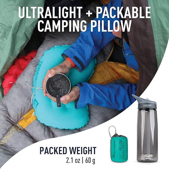 Sea to Summit Sleep System: Aeros Ultralight Pillow and Reactor Sleeping Bag Liner