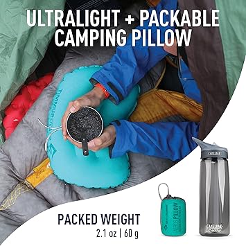 Sea to Summit Sleep System: Aeros Ultralight Pillow and Reactor Sleeping Bag Liner