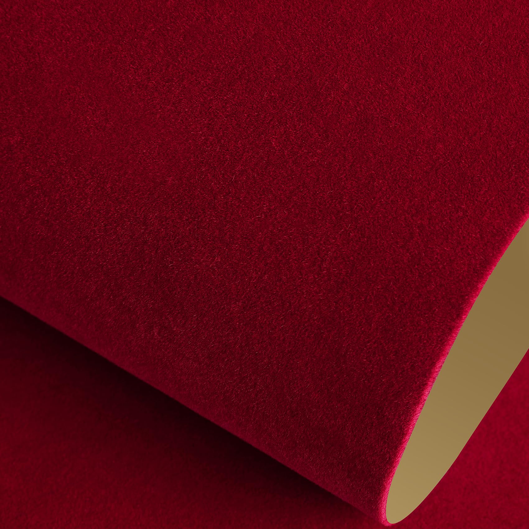 Papier peint rouge foncé texturé autocollant, papier contact de meuble bordeaux 40 x 197 cm