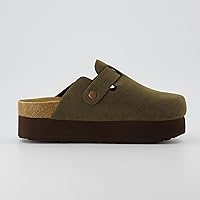 Vista 4 de CUSHIONAIRE Women's Loom Cork Footbed Platform Clog with +Comfort, Wide Widths Available